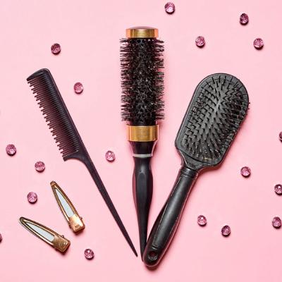 What are the different uses of brushes vs. combs?