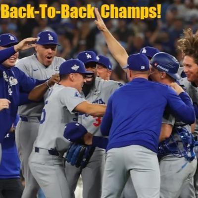 Breaking News- Dodgers Win The World Series And Are Back-To-Back Champions!