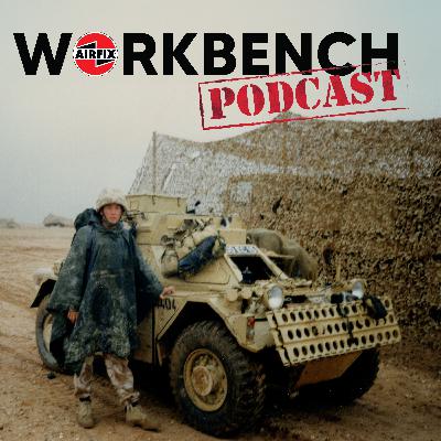 Workbench Edition 384 |  New Airfix Ferret Scout Car artwork unlocks memories for Gulf War veteran