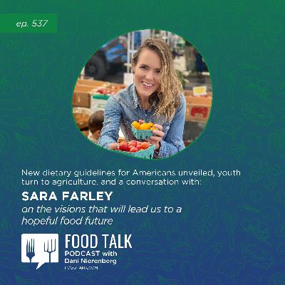 537. New Dietary Guidelines for Americans Unveiled, Youth Turn to Agriculture, and a Conversation with Sara Farley on the Visions that Will Lead Us to a Hopeful Food Future 537. New Dietary Guidelines for Americans Unveiled, Youth Turn to Agriculture, and a Conversation with Sara Farley on the Visions that Will Lead Us to a Hopeful Food Future