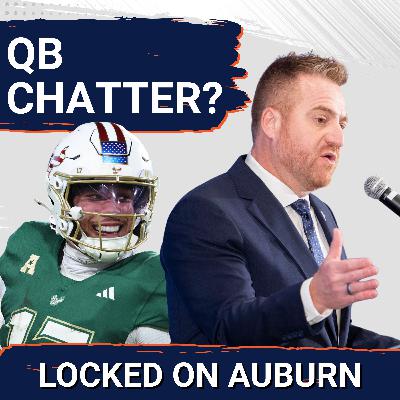 WILD: Auburn, Alex Golesh's QB room could be INSANE if Byrum Brown follows from USF