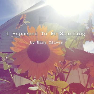 I Happened To Be Standing by Mary Oliver