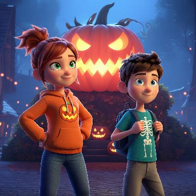 Mysteriet om det forheksede græskar - en Halloween-historie Mysteriet om det forheksede græskar - en Halloween-historie