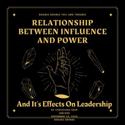 Leadership 300 Week 3 Individual Assignment: Leadership and Power Podcast Leadership 300 Week 3 Individual Assignment: Leadership and Power Podcast