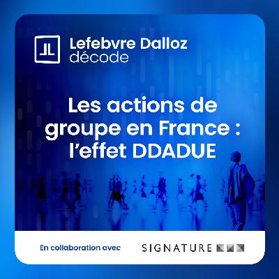Les actions de groupe en France : l’effet DDADUE