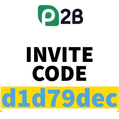 P2B Referral Code: d1d79dec