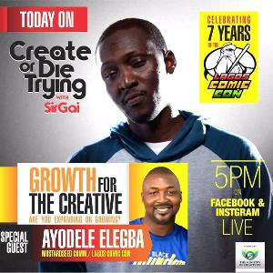 CODT growth for the Creative and 7 years of the Lagos Comic Con