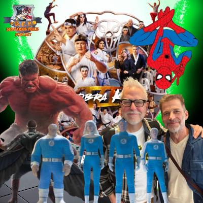 Desvaríos Frikis Críticas 94 FINAL COBRA KAI, CAPITÁN AMÉRICA 4, Amigo y Vecino SPIDERMAN, Tráiler 4F, Foto GUNN-SNYDER