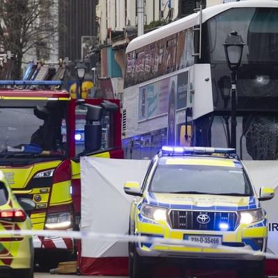 One killed, three hospitalised after Dublin bus crash