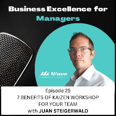 Seven Benefits of Kaizen Workshop for Your Team with Juan Steigerwald