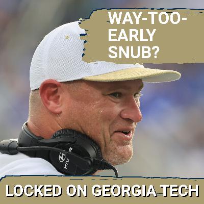 SNUBBED: Why Georgia Tech and Brent Key are LEFT OFF the Way-Too-Early Top 25