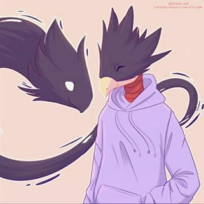 Tokoyami x fem Listener (Oneshot) (Not useless)