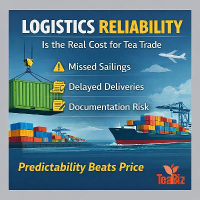 Tea News Recap | India-EU Trade Deal | Logistics Risk | Sustainability as Access