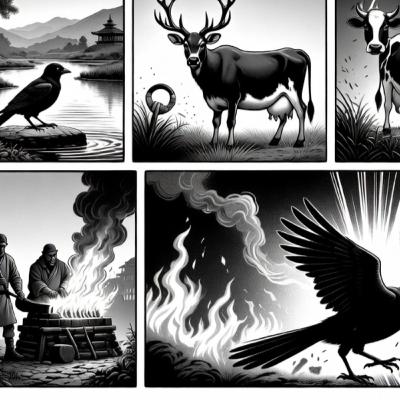 चतुर भँगेरा र सोझो काग र अन्य रोचक लोककथाहरु Folktales in Nepali