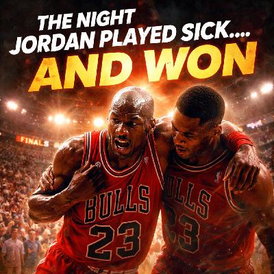 Sick, Weak… and Unstoppable: The Night Michael Jordan Refused to Lose