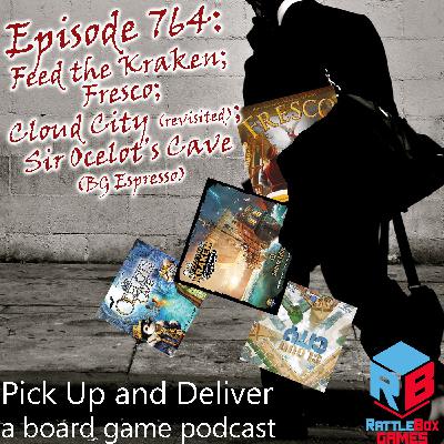 Feed the Kraken; Fresco; Sir Ocelot’s Cave; Cloud City (revisited)