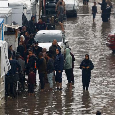 ‘Tents submerged’: Hundreds of thousands at risk in Gaza as storm looms ‘Tents submerged’: Hundreds of thousands at risk in Gaza as storm looms