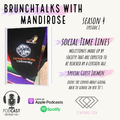 Social Time Lines and Going Back to School Later in Life