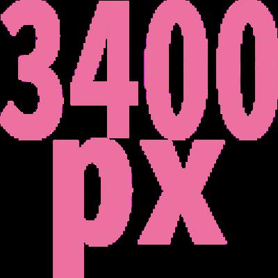 3400 x 3400
