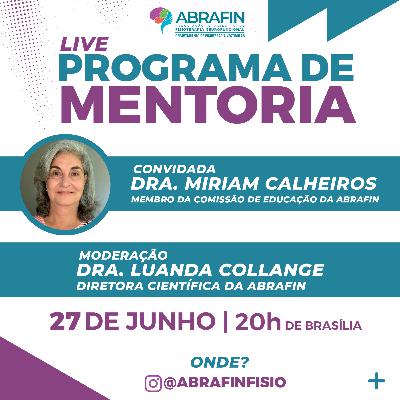 PROGRAMA DE MENTORIA da ABRAFIN - Live realizada em 27/06/2022