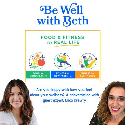 Are you happy with how you feel about your wellness? A conversation with guest expert, Erica Drewry Are you happy with how you feel about your wellness? A conversation with guest expert, Erica Drewry