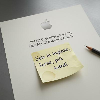 Apple Contro Apple: Le Prove di un Annuncio Surreale