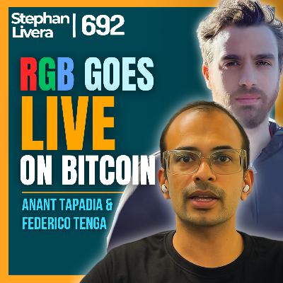 RGB goes live on Bitcoin: Stablecoins and RWA with Anant Tapadia & Federico Tenga | SLP692