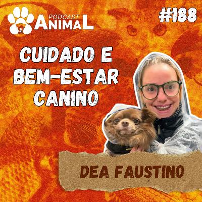 Podcast Animal 188 - Cuidado e bem-estar canino com Dea Faustino