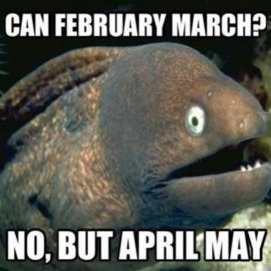 Dave's Gone By #74 (4/29/04): FEB WOULDN'T MARCH BUT APRIL MAY