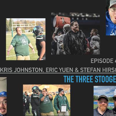 Episode 48: Kris Johnston, Eric Yuen and Stefan Hirsch : "The Three Stooges"