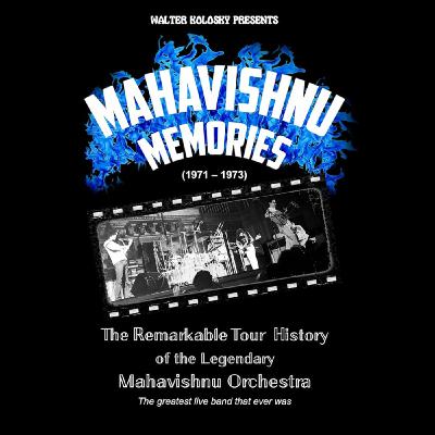 John McLaughlin & the Mahavishnu Orchestra with author Walter Kolosky