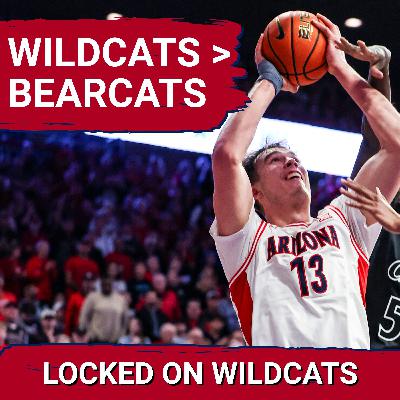 REACTION: Arizona LOCKS DOWN Cinci! Wildcats Crush Bearcats 77-51