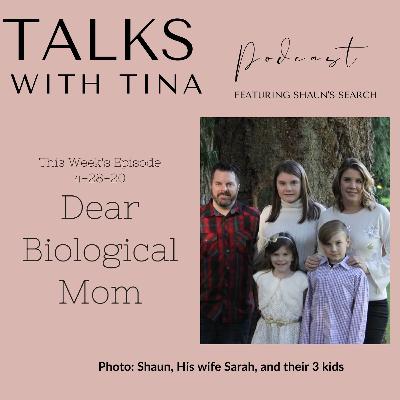 Dear Biological Mom....