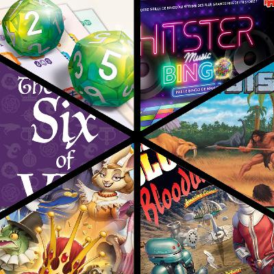 Opinions ludiques - Brilliant, Hitster Bingo, For a Crown, Moon Colony Bloodbath, Genesis et The Six of VIII
