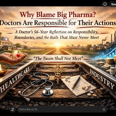 Why Blame Big Pharma alone. Doctors have as much responsibility, if not more