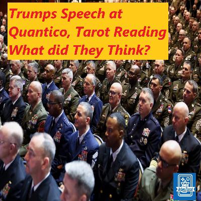 What Do the Generals Think About Trumps Speech? Podcast only