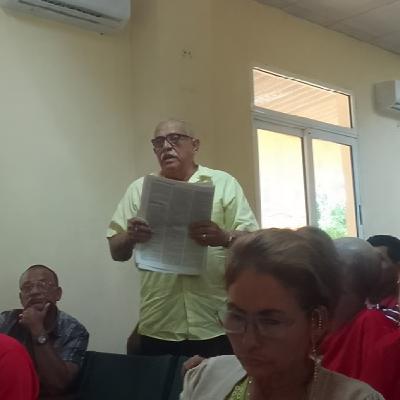 Las Tunas: los constructores iniciaron consulta popular del anteproyecto Ley Código de Trabajo