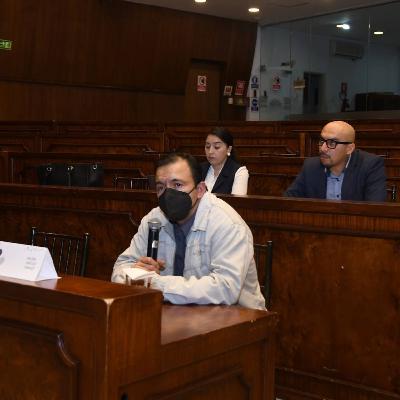 Cierre de etapa de pruebas en juicio político a Freddy Carrión