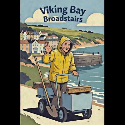 Our Resident Broadstairs Road Sweeper- Paul Our Resident Broadstairs Road Sweeper- Paul