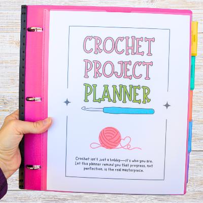 Finish What You Start + Organize Your Yarn Life | Crochet Project Planner Launch | Crochet WIPs & Yarn Stash Organization