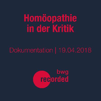 Homöopathie in der Kritik Homöopathie in der Kritik