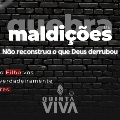 Não reconstrua o que Deus derrubou