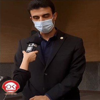 مصاحبه با مهندس کامیاب در مراسم گرامیداشت استاد فضلی (2)