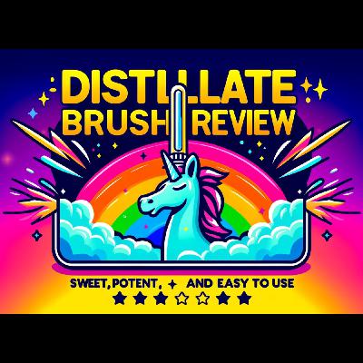 Unicorn Puke Distillate Brush Review: Sweet, Potent, and Easy to Use
