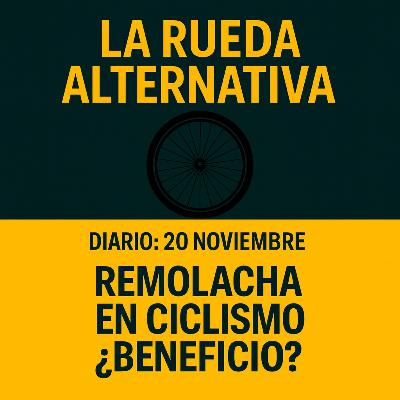 Diario 20 de Noviembre : Remolacha en ciclismo ¿ beneficio ? Diario 20 de Noviembre : Remolacha en ciclismo ¿ beneficio ?