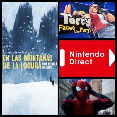 GeekClash130: NIntendo Direct, En las Montañas de la Locura Novela Grafica, Otra vez MCU.