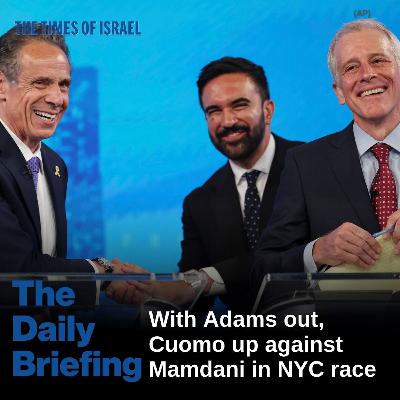 Day 728 - With Adams out, Cuomo up against Mamdani in NYC race