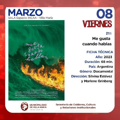 Silvina Estevez - Directora de “Me gusta cuando hablas” Silvina Estevez - Directora de “Me gusta cuando hablas”