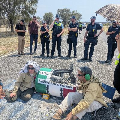 Pine Gap Blockade 9 Oct 2025 - Yul and Jorgen
