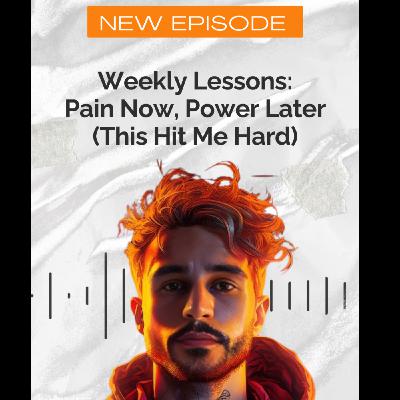 Weekly Lessons: Pain Now, Power Later (This Hit Me Hard)